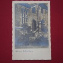 Ansichtskarte , Postkarte der Stadt Göttingen , Niedersachsen , Motiv Aufgang Rathaus Göttingen , gelaufen im Jahr 1940 , gute Erhaltung siehe Bilder