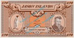 Banknote Jason Island - Falkland , 20 Pounds Schein -Len Hill- ND 1979 in unc - kfr
