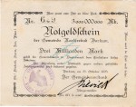 Borkum , Banknote 3 Milliarden Mark -B- L-gbr. Keller 535... Niedersachsen 1923 Inflation