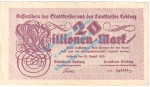 Coblenz , Notgeld 20 Millionen Mark Schein in gbr. Keller 866.h , Rheinland 1923 Grossnotgeld Inflation