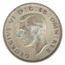 England - Great Britain , half Crown Silbermünze von 1945 -George IV- KM.856England - Great Britain , half Crown Silbermünze von 1945 -George IV- KM.856