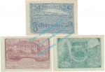 Feldkirchen a.d.D. Notgeld Set mit 3 Scheinen in kfr. K-K 197.c , Oberösterreich o.D.