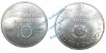 Gedenkmünze DDR , 10 Mark -25 Jahre DDR- bfr-Stgl. von 1974 A , J.1551 -0540-Gedenkmünze DDR , 10 Mark -25 Jahre DDR- bfr-Stgl. von 1974 A , J.1551 -0540-