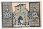 Glatz , Notgeld 25 Pfennig Nr.3 -graublau- in kfr. M-G 431.1 , Schlesien o.D. Seriennotgeld