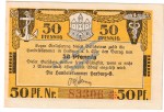 Harburg , Notgeld 50 Pfennig Scheine in kfr. Tieste 2805.20.11 , Niedersachsen o.D. Verkehrsausgabe