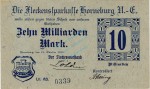 Horneburg , Banknote 10 Milliarden Mark unc-kfr. Keller 2450. Niedersachsen 1923 InflationHorneburg , Banknote 10 Milliarden Mark unc-kfr. Keller 2450. Niedersachsen 1923 Inflation