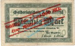 Königsberg , Notgeld 1 Million Überdruck Schein in gbr. Müller 2410.W3 , Ostpreussen 1923 Inflation