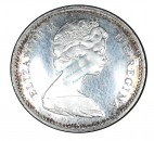 Kanada , Silber Münze 10 Cent 1965 -Queen Elisabeth II.- KM.61 vz , -0167-