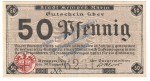 Kempen , Notgeld 50 Pfennig Schein in kfr. Tieste 3460.05.05 , Rheinland 1918 Verkehrsausgabe