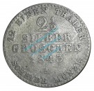 Kleinmünze Preussen , 2,5 Silbergroschen von 1843 A , J.67 -F.Wilhelm IV- 0578