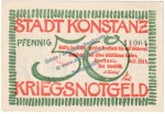 Konstanz , Notgeld 50 Pfennig Scheine in kfr. Tieste 3670.05.05 , Baden 1919 Verkehrsausgabe