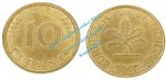 Kursmünze BRD , 10 Pfennig Stück vz-Stgl. von 1967 G , J.383 -0521-