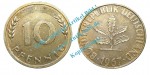 Kursmünze BRD , 10 Pfennig Stück -vz-ss- von 1967 G , J.383 , -0544-