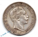 Kursmünze deutsches Reich , 5 Mark Preussen Silbermünze von 1908 A , ss , Jäger 104 , deutsches Kaiserreich