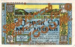 Lörrach , Notgeld 1.000 Mark Schein in gbr. Geiger 327.W3 , Baden 1918 Grossnotgeld