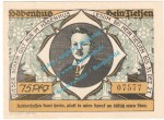 Lesum , Notgeld 75 Pfennig Schein in kfr. M-G 795.1.a , Bremen o.D. Seriennotgeld