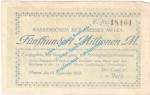 Mayen , Notgeld 500 Millionen Mark Schein in gbr. Keller 3487.i , Rheinland 1923 Grossnotgeld Inflation