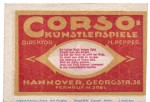 Notgeld Corso o. Kn , Hannover 570.2.c , 20 Pfennig Schein in kfr. o.D. Niedersachsen Seriennotgeld