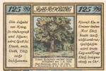 Notgeld E. Bornemann & Co. Rehburg 1106.1 , 125 Pfennig Schein Nr.1 in kfr. von 1921 , Niedersachsen Seriennotgeld