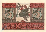 Notgeld Eschwege , 5 Pfennig Schein , Mehl Grabowski 352.2 a , Hessen Seriennotgeld