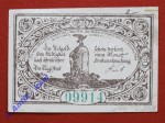 Notgeld Freienwalde , Einzelschein über 5 Pfennig Kennummer grün , Mehl Grabowski 385.1 C , Seriennotgeld Pommern