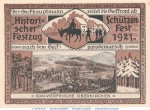 Notgeld Gasthof F.C. Vogt Oberkirchen 997.1 , 200 Pfennig Schein in kfr. von 1921 , Westfalen Seriennotgeld