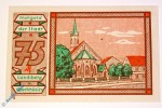 Notgeld Landsberg , 75 Pfennig Schein Nr 1 , Mehl Grabowski 763.2 , Mai 1921 , Oberschlesien Seriennotgeld