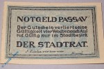 Notgeld Passau , 5 Pfennig Schein , blau grün , Tieste 5515.05.110.2 , Sachsen Verkehrsausgabe