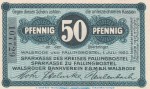 Notgeld Sparkassen Walsrode 50 Pfennig Schein in kfr. Tieste 7680.05.21 von 1920 , Niedersachsen Verkehrsausgabe