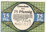 Notgeld St. Tönis , 75 Pfennig Schein , Mehl Grabowski 1167.1 , von 1920 , Westfalen Seriennotgeld