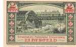 Notgeld Stadt Elberfeld 324.1 , 2 Mark Schein Nr.4 -grün- in kfr. von 1920 , Westfalen Seriennotgeld