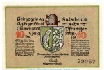 Notgeld Stadt Immenstadt 3200.10.15 , 10 Pfennig Schein mit Wz. in kfr. von 1918 , Bayern Verkehrsausgabe