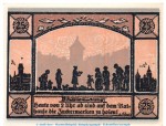 Notgeld Stadt Mainbernheim 859.2 , 25 Pfennig Schein -Zucker- in kfr. von 1920 , Bayern Seriennotgeld