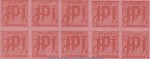 Notgeld Stadt Passau , 10 x 1 Pfennig d.br.rot-mattrot in kfr. Tieste 5515.05.058 o.D. Sachsen Verkehrsausgabe