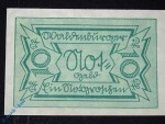 Notgeld Waldenburg , 10 Pfennig Schein , Mehl Grabowski 1371.18 a , von 1921 , Schlesien Seriennotgeld
