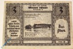 Notgeld Weener , 3 Mark Schein , Mehl Grabowski 1389.1 b , von 1922 , Niedersachsen Seriennotgeld