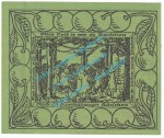 Oberheldrungen , Notgeld 50 Pfennig Nr.4 -grün- in kfr. M-G 995.1 , Thüringen 1921 Seriennotgeld