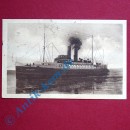 Postkarte Ansichtskarte Bremen , Motiv Schiff Grüß Gott , gelaufen im Jahr 1923 , Niedersachsen