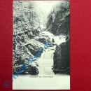 Postkarte Ansichtskarte Enterrottach , Tegernsee , Motiv : Wasserfall , gel. 1910 , Bayern