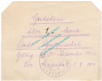 Santomischel , Notgeld 1 Mark Schein in kfr. Diessner 348.8.b , Posen 1914 Notgeld 1914-15