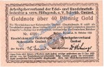 Schwäbisch Gmünd , Banknote 40 Gold Pfennig Schein in kfr. Müller 4405.4.b Wertbeständig 1923 Baden Württemberg