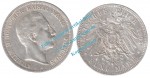 Silbermünze deutsches Reich , 5 Mark Stück von 1903 A -Wilhelm II- , J.104 , Preussen