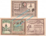 Vöcklabruck , Notgeld Set mit 3 Scheinen in kfr. K-K 1116.II.a Oberösterreich 1920