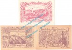 Vichtenstein , Notgeld Set mit 3 Scheinen in kfr. K-K 1108... Oberösterreich 1920