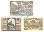 Würnsdorf , Notgeld Set mit 3 Scheinen in kfr. K-K 1257.II.a , Niederösterreich o.D.