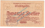 Windischgarsten , Notgeld 20 Heller -Stpl- in kfr. K-K 1245.II.b , Oberösterreich o.D.